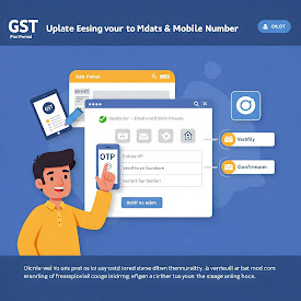 Change Mobile and Email id in your GST Registration