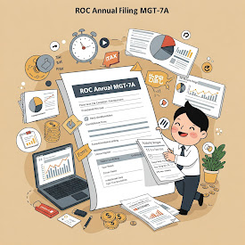 Form MGT-7A filing a Small Pvt Limited Company