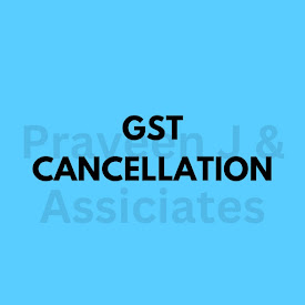 GST Cancellation