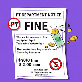 Professional Tax PT Department Notice | Professional Tax Notice