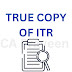 True Copy of ITR